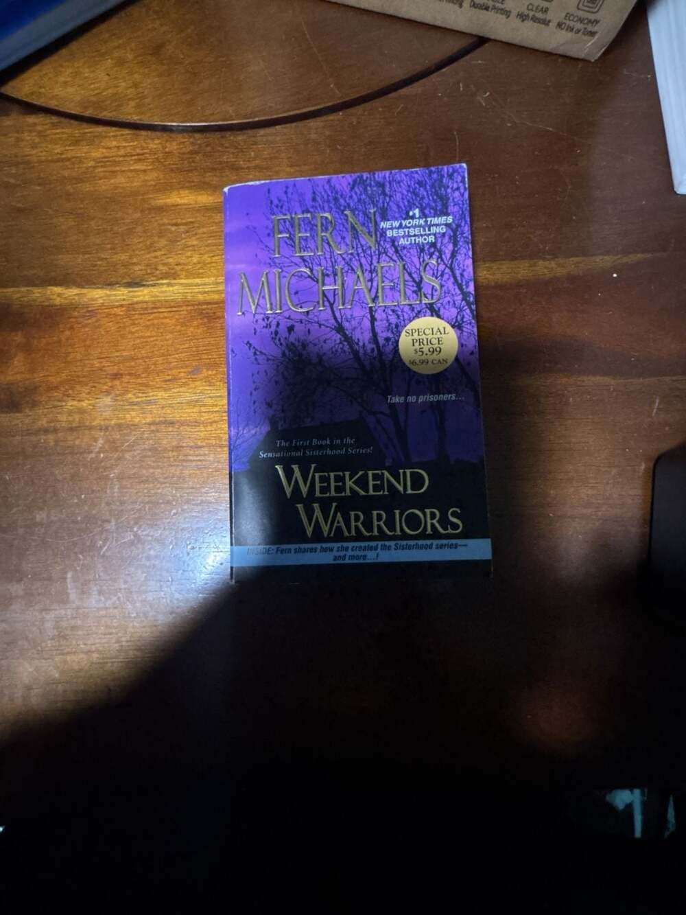 Weekend Warriors by Fern Michaels (Paperback, Sisterhood Series Book 1)